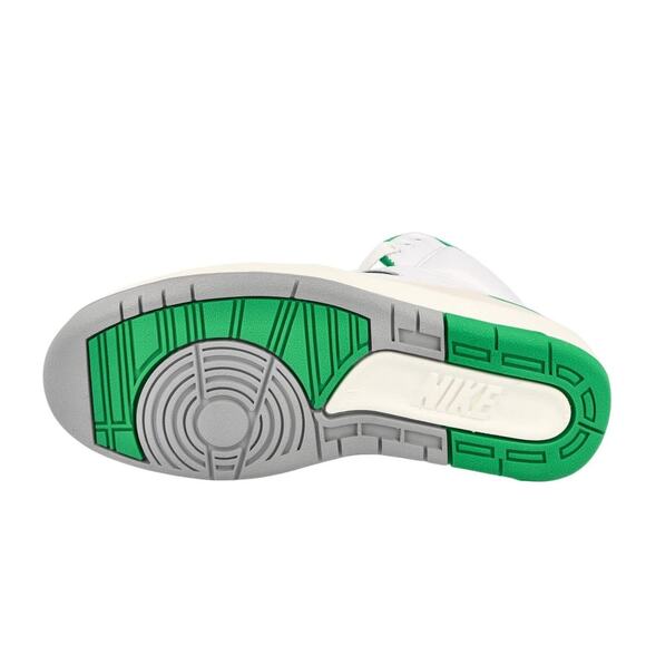 Nike Air Jordan 2 Retro Kids Basketball Shoes Size 6Y US Green White DQ8562 103 - Picture 5 of 5